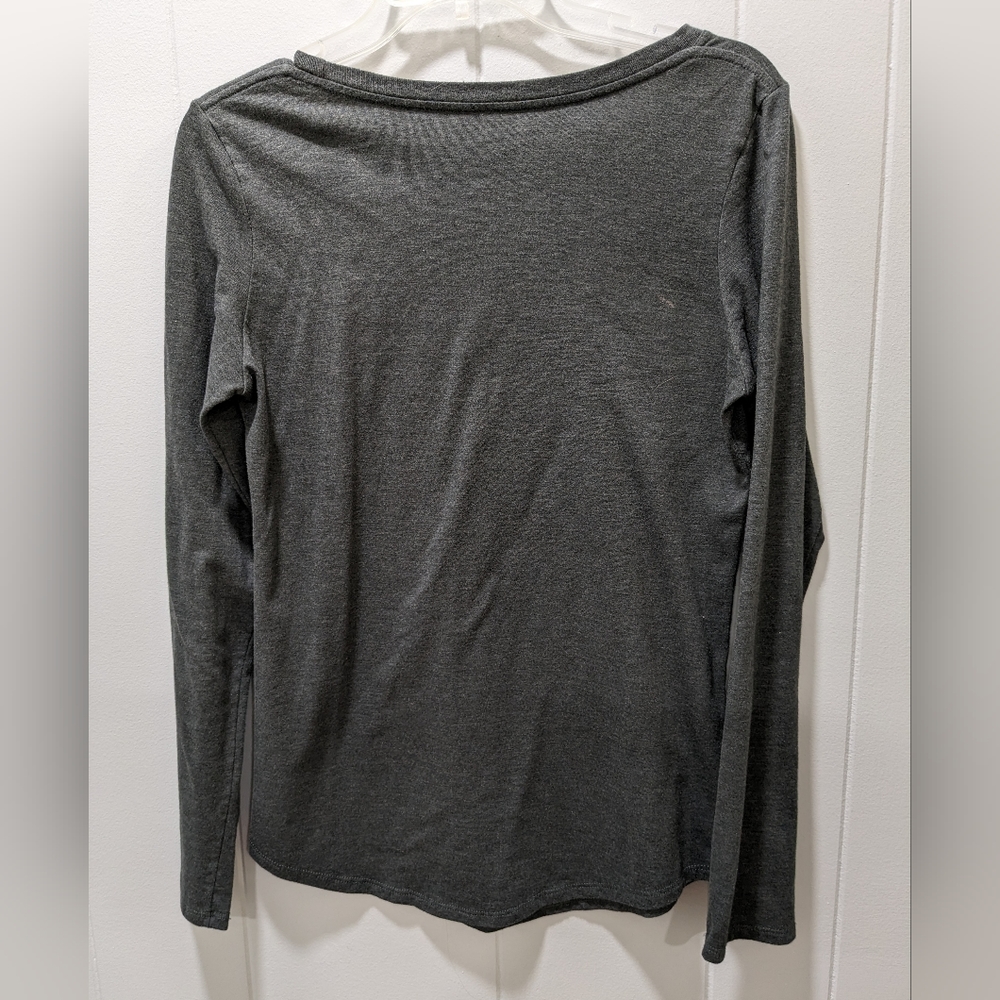 Misses Nike college tee. OH state long sleeve. Size S. Gray - Picture 3 of 4